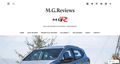 Desktop Screenshot of mgreviews.com